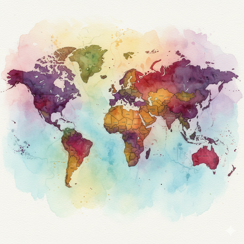 The wine regions of the world
