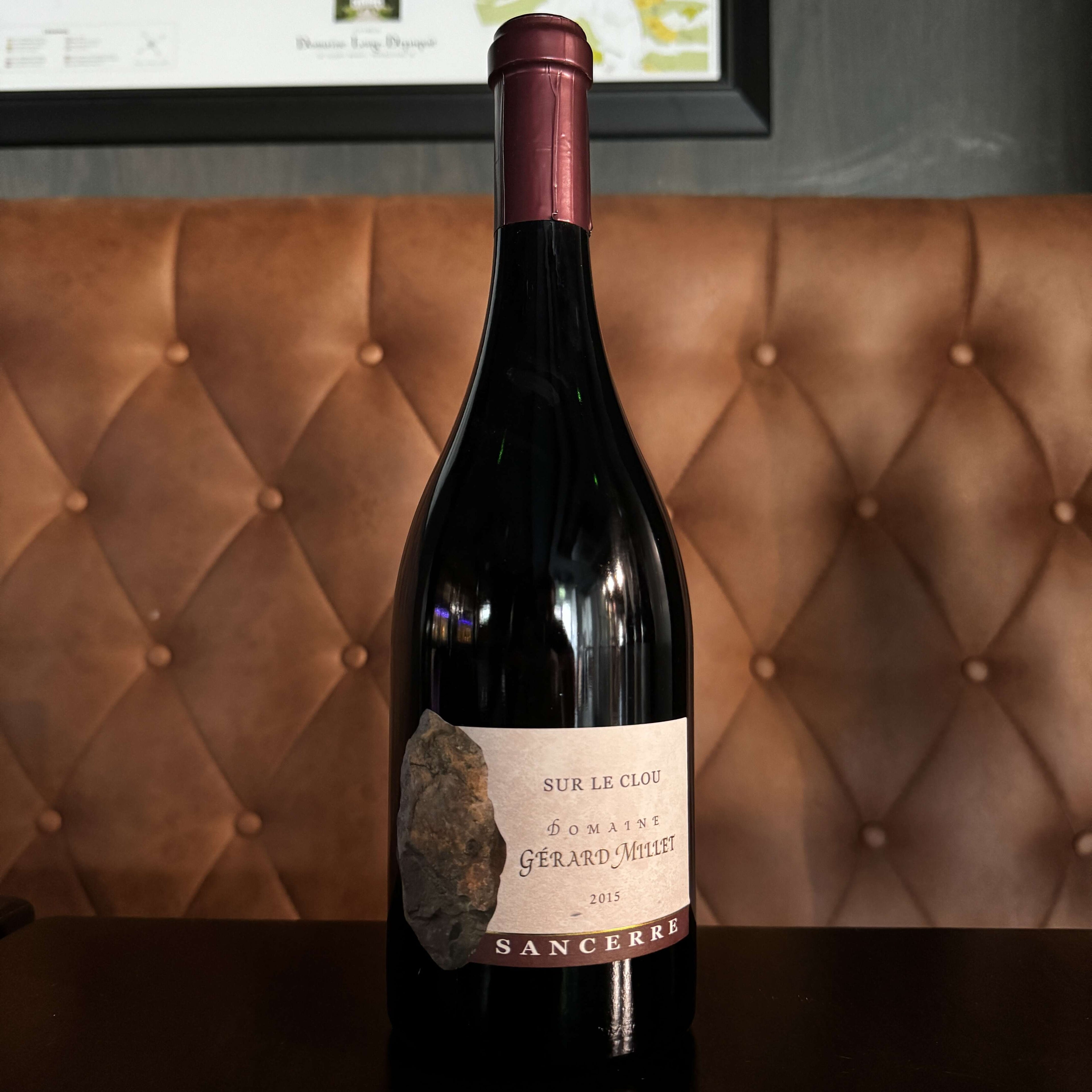 Gerard Millet Sur le Clou Sancerre Rouge 2016