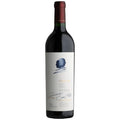 Opus One California wine bottle with a label on a white background
