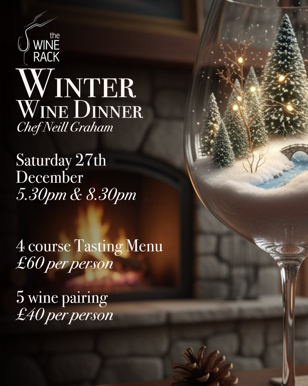 Winter Wine Dinner - 27th December 2025