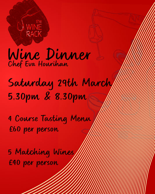 Eva Hourihan Wine Dinner - 29th March 2025