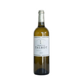 Bottle of Chateau Talbot  Caillou Blanc wine on a white background