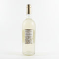 Wine bottle with a label saying Tenuta Ullisse Pinot Grigio on a white background