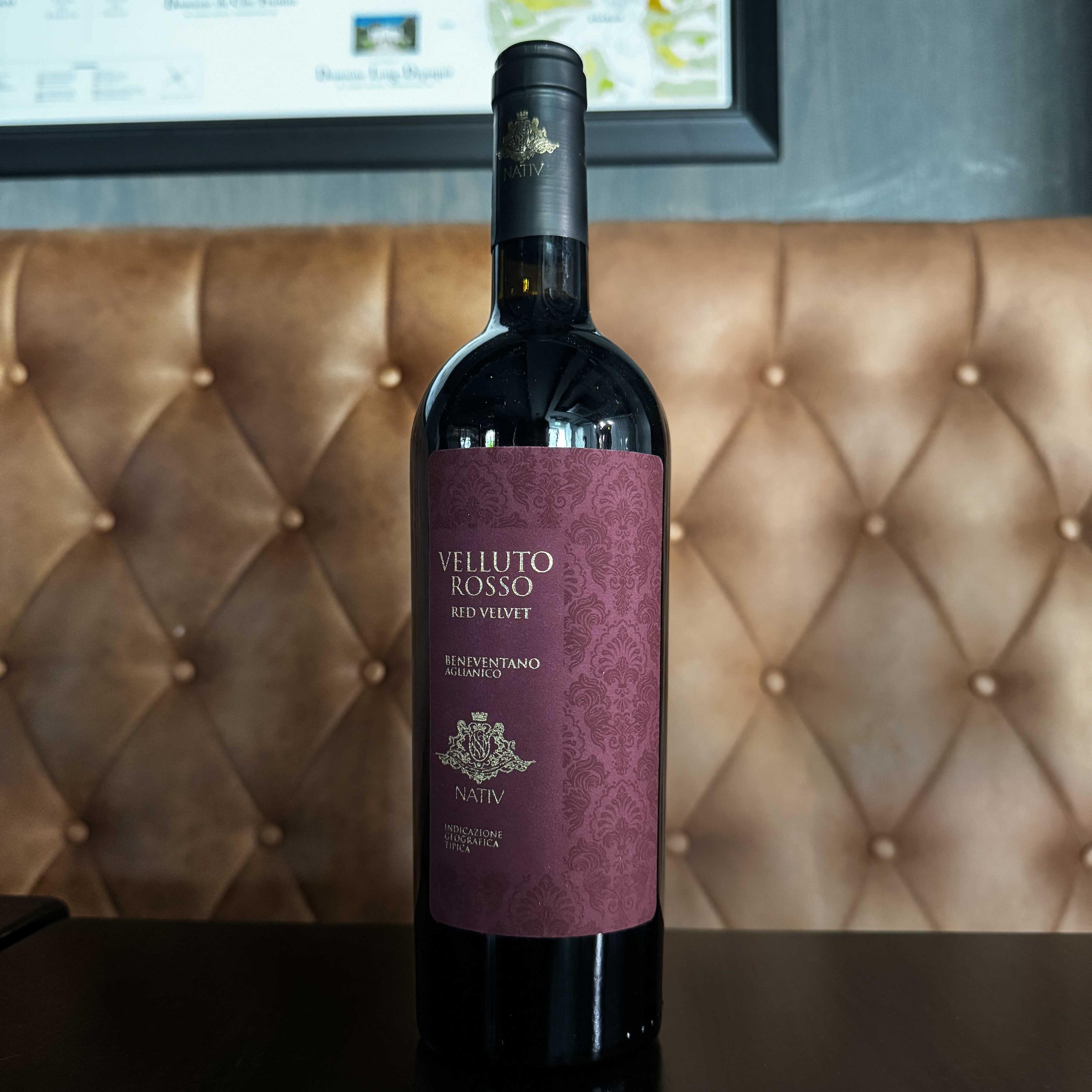 Nativ Velluto Rosso 'Red Velvet' Aglianico