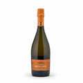 Bottle of Montelliana Moscato on a white background