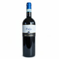 Wine bottle labeled 'Marco Bonfante Paja' with a blue cap on a white background