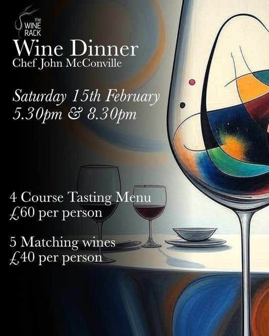 John McConville Wine Dinner - 15th February 2025