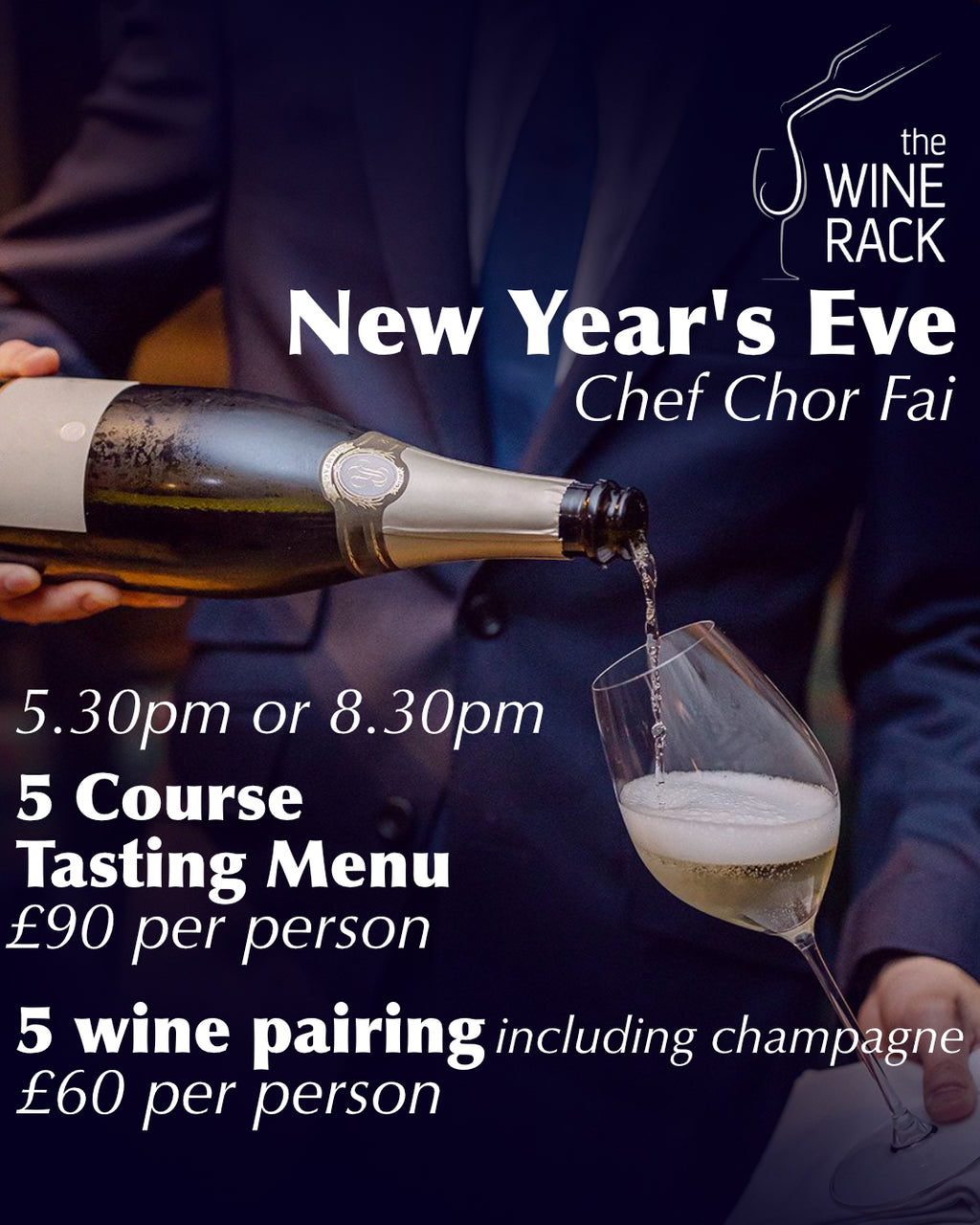 New Year's Eve 2025 with Chef Chor Fai