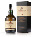 Redbreast 18-year-old Irish whiskey bottle and packaging on a white background