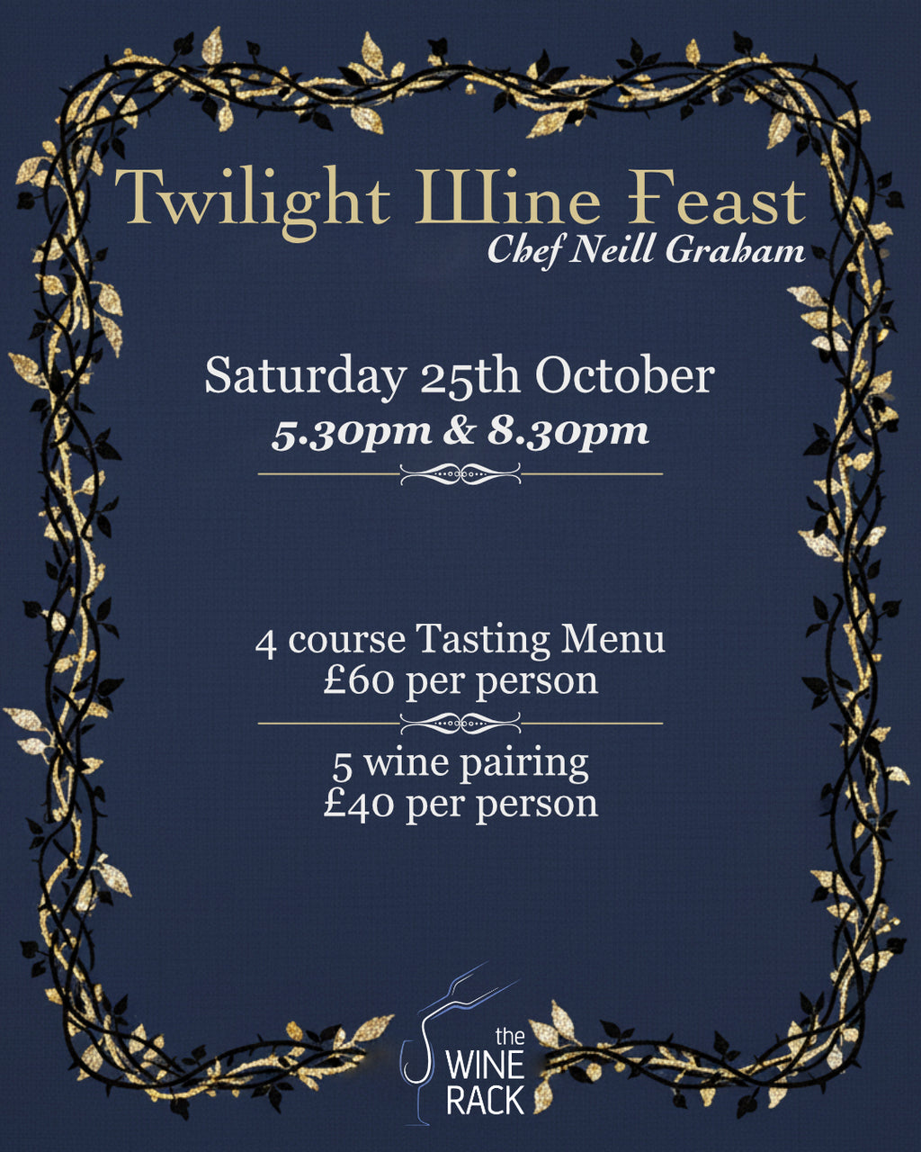 Twilight Wine Feast - 25th October 2025