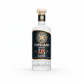 Bottle of Copeland Ulster Rugby Irish Gin on a white background