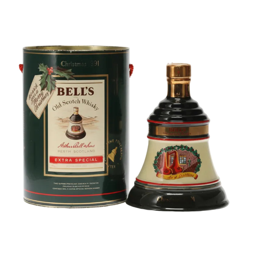 Belle's Old Scotch Whisky bottle and packaging on a white background