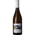 Wine bottle with a Clement & Florian Berthier Muscadet Cotes de Grandlieu Sur Lie label on a white background