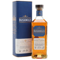 Bushmills 12-year-old single malt Irish whiskey bottle and packaging on a white background