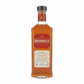 Bottle of Bushmills 14-year-old single malt Irish whiskey on a white background