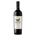 Decoy Cabernet Sauvignon wine bottle on a white background