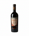 Wine bottle of Tenuta Ulisse Don Antonio Montepulciano d'Abruzzo with a label featuring a portrait on a white background