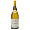 Joseph Drouhin Puligny-Montrachet Wine bottle with a yellow label on a white background