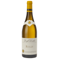 Wine bottle with 'Joseph Drouhin Rully' label on a white background