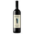 Wine bottle with 'Greenwing' label on a white background