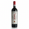 Marco Bonfante Duedidue Red wine bottle with a white label on a white background