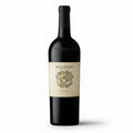Bellevue Tumara wine bottle with a white label on a white background